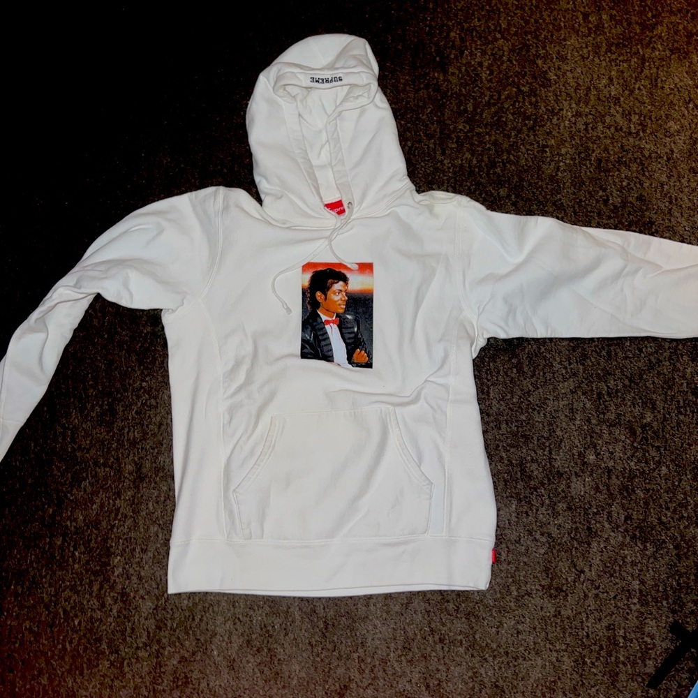 Men supreme Micheal Jackson hoodie